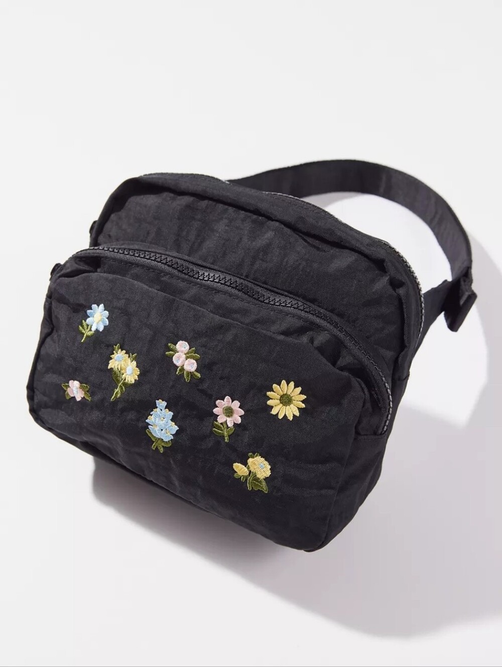 Baggu Embroidered Floral Fanny Pack